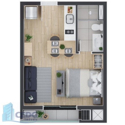 Imagem Apartamento com 3 Quartos à Venda, 67 m² em Portão - Curitiba Imagem Apartamento com 3 Quartos à Venda, 67 m² em Portão - Curitiba