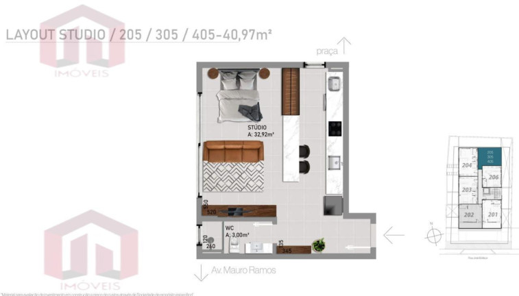 Imagem Imóvel com 2 Quartos à Venda, 