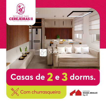 Apartamento com 2 Quartos à Venda, 62 m² em Eugênio De Mello - São José Dos Campos