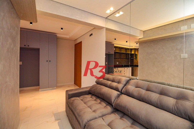 Imagem Apartamento com 1 Quarto à Venda, 41 m² em Aparecida - Santos Imagem Apartamento com 1 Quarto à Venda, 41 m² em Aparecida - Santos