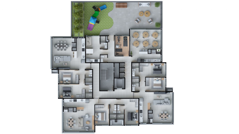 Imagem Apartamento com 2 Quartos à Venda, 70 m² em Stan - Torres Imagem Apartamento com 2 Quartos à Venda, 70 m² em Stan - Torres