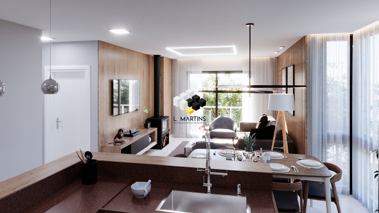 Imagem Apartamento com 1 Quarto à Venda, 48 m² em Centro - Gramado Imagem Apartamento com 1 Quarto à Venda, 48 m² em Centro - Gramado