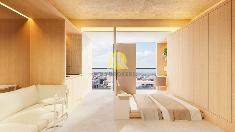 Imagem Studio com 1 Quarto à Venda, 30 m² em água Verde - Curitiba Imagem Studio com 1 Quarto à Venda, 30 m² em água Verde - Curitiba