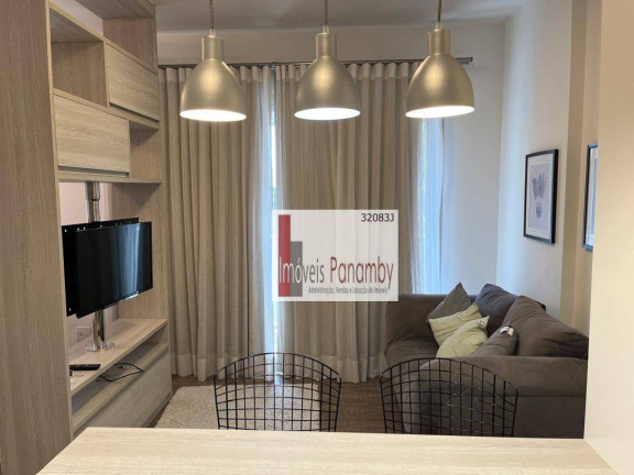 Imagem Apartamento com 1 Quarto para Alugar, 33 m² em Santo Amaro - São Paulo
