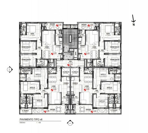 Imagem Apartamento com 3 Quartos à Venda, 211 m² em Praia Brava - Itajaí