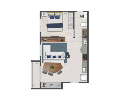 Imagem Apartamento com 1 Quarto à Venda, 27 m² em Moema - São Paulo Imagem Apartamento com 1 Quarto à Venda, 27 m² em Moema - São Paulo