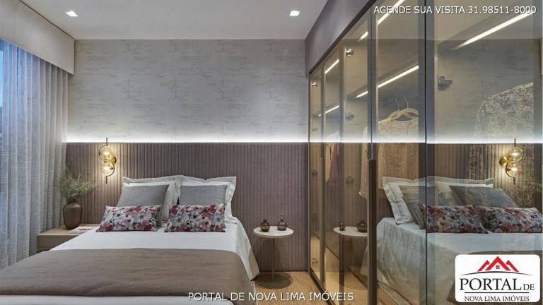 Imagem Apartamento com 4 Quartos à Venda, 199 m² em Vila Da Serra - Nova Lima