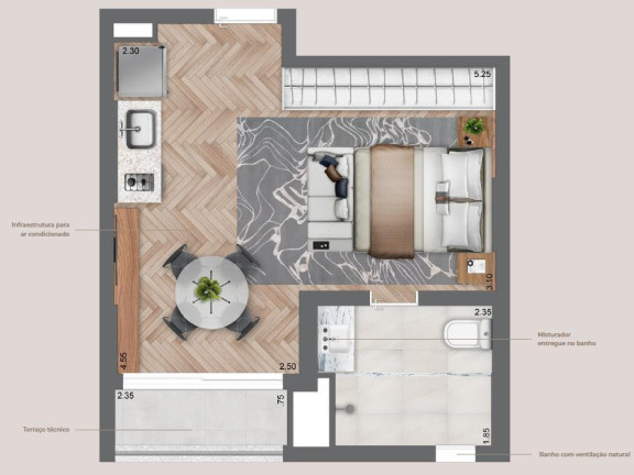 Imagem Imóvel com 1 Quarto à Venda, 38 m² em Vila Mariana - São Paulo