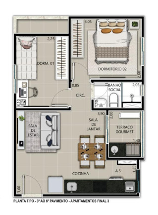 Imagem Apartamento com 2 Quartos à Venda, 45 m² em Vila Ré - São Paulo Imagem Apartamento com 2 Quartos à Venda, 45 m² em Vila Ré - São Paulo