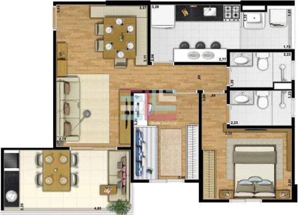 Imagem Imóvel com 2 Quartos à Venda, 71 m² em Saúde - São Paulo