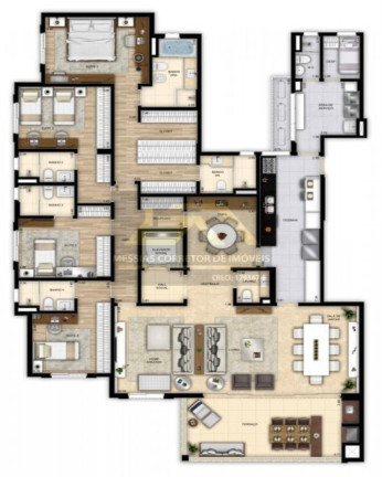 Imagem Cobertura com 4 Quartos à Venda, 455 m² em Vila Mariana - São Paulo