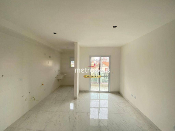 Apartamento com 2 Quartos à Venda, 57 m² em Santa Maria - Santo André