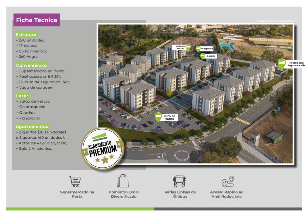 Imagem Apartamento com 3 Quartos à Venda, 69 m² em Jardim Vitória - Belo Horizonte Imagem Apartamento com 3 Quartos à Venda, 69 m² em Jardim Vitória - Belo Horizonte