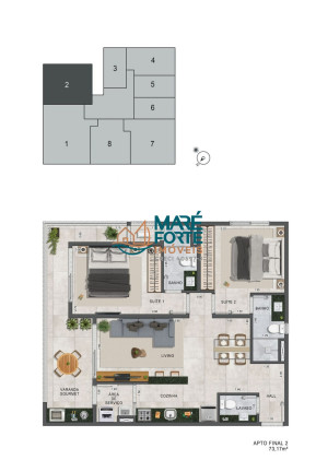 Imagem Apartamento com 1 Quarto à Venda, 50 m² em Itaguá - Ubatuba Imagem Apartamento com 1 Quarto à Venda, 50 m² em Itaguá - Ubatuba