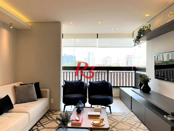 Imagem Apartamento com 2 Quartos à Venda, 69 m² em Marapé - Santos Imagem Apartamento com 2 Quartos à Venda, 69 m² em Marapé - Santos