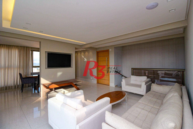 Imagem Cobertura com 4 Quartos à Venda, 350 m² em Embaré - Santos Imagem Cobertura com 4 Quartos à Venda, 350 m² em Embaré - Santos