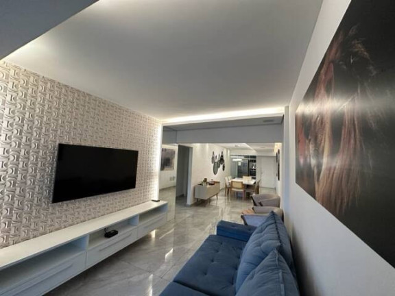 Imagem Apartamento com 3 Quartos à Venda, 125 m² em Guilhermina - Praia Grande