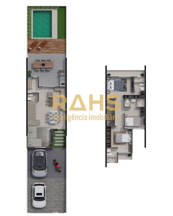 Imagem Casa com 3 Quartos à Venda, 160 m² em Atiradores - Joinville