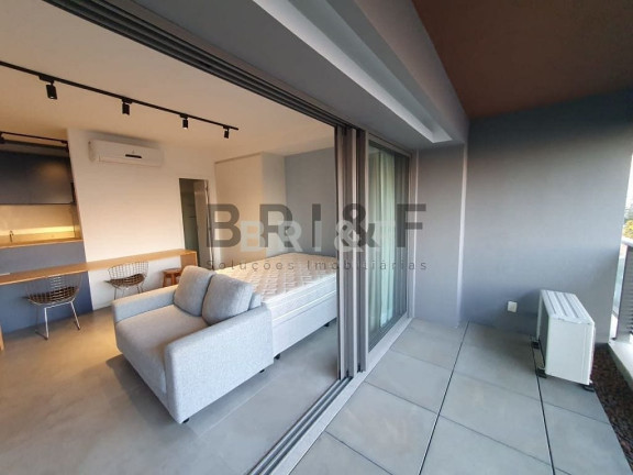 Imagem Apartamento com 1 Quarto para Alugar, 40 m² em Brooklin - São Paulo Imagem Apartamento com 1 Quarto para Alugar, 40 m² em Brooklin - São Paulo