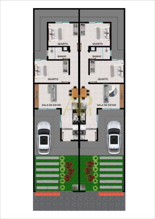 Imagem Casa com 2 Quartos à Venda, 48 m² em Forquilhas - São José Imagem Casa com 2 Quartos à Venda, 48 m² em Forquilhas - São José