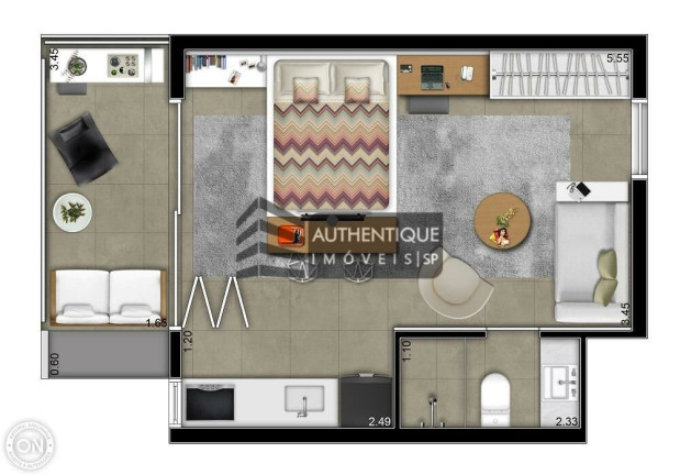 Imagem Apartamento com 1 Quarto à Venda, 35 m² em Vila Olímpia - São Paulo Imagem Apartamento com 1 Quarto à Venda, 35 m² em Vila Olímpia - São Paulo