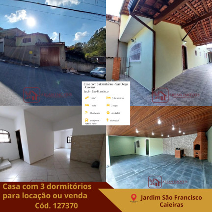 Imagem Casa com 3 Quartos à Venda, 140 m² em Jardim São Francisco - Caieiras