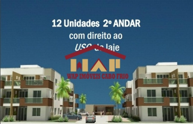 Imagem Apartamento com 1 Quarto à Venda, em Palmeiras - Cabo Frio Imagem Apartamento com 1 Quarto à Venda, em Palmeiras - Cabo Frio