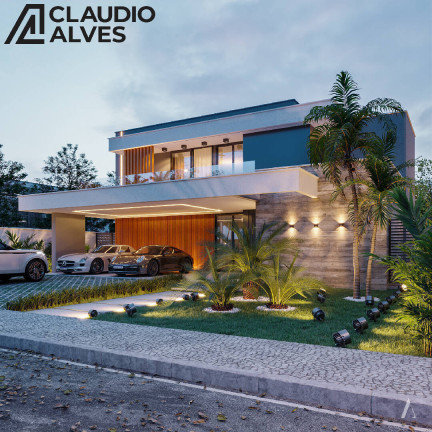 Imagem Casa de Condomínio com 4 Quartos à Venda, 214 m² em Papagaio - Feira De Santana Imagem Casa de Condomínio com 4 Quartos à Venda, 214 m² em Papagaio - Feira De Santana