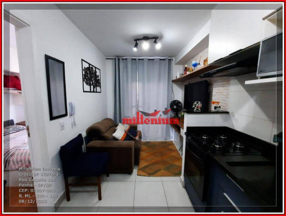 Imagem Studio com 1 Quarto à Venda, 28 m² em Vila Penteado - São Paulo Imagem Studio com 1 Quarto à Venda, 28 m² em Vila Penteado - São Paulo