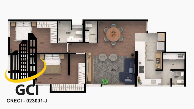 Imagem Apartamento com 2 Quartos à Venda, 100 m² em Cerqueira César - São Paulo