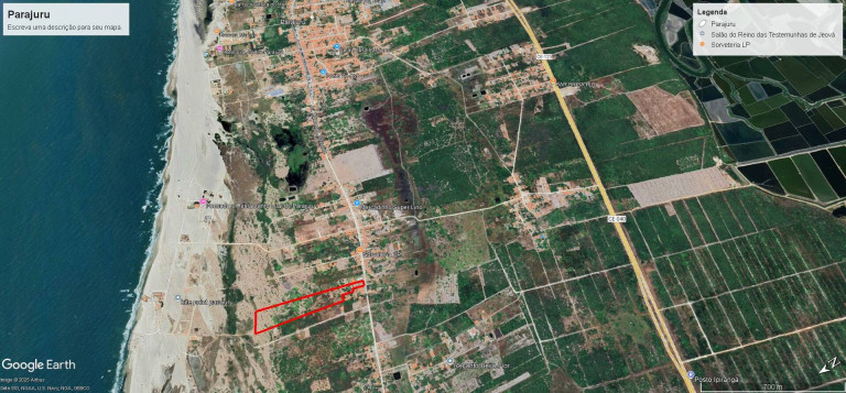 Imagem Terreno à Venda, 51.941 m² em Parajuru - Beberibe Imagem Terreno à Venda, 51.941 m² em Parajuru - Beberibe