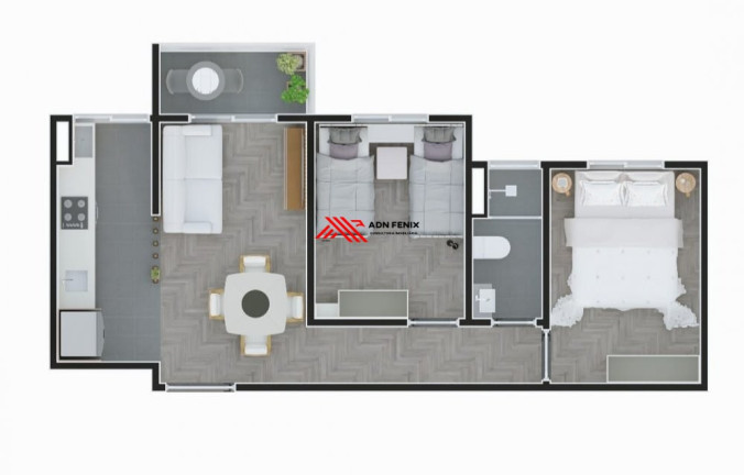 Imagem Apartamento com 2 Quartos à Venda, 46 m² em Vila Nova Bonsucesso - Guarulhos