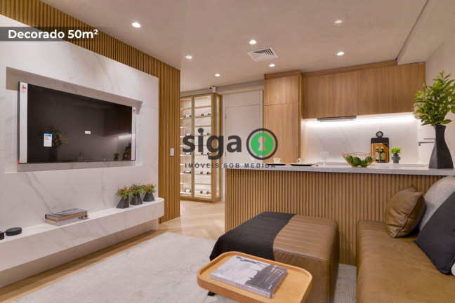 Apartamento com 1 Quarto à Venda, 52 m² em Moema - São Paulo
