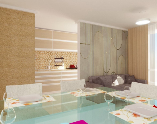 Imagem Apartamento com 1 Quarto à Venda, 46 m² em Campo Comprido - Curitiba