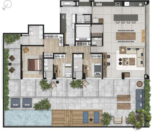 Imagem Apartamento com 2 Quartos à Venda, 137 m² em Pinheiros - São Paulo