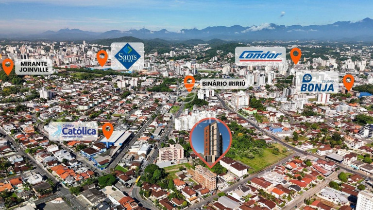 Imagem Apartamento com 3 Quartos à Venda, 83 m² em Saguaçu - Joinville Imagem Apartamento com 3 Quartos à Venda, 83 m² em Saguaçu - Joinville
