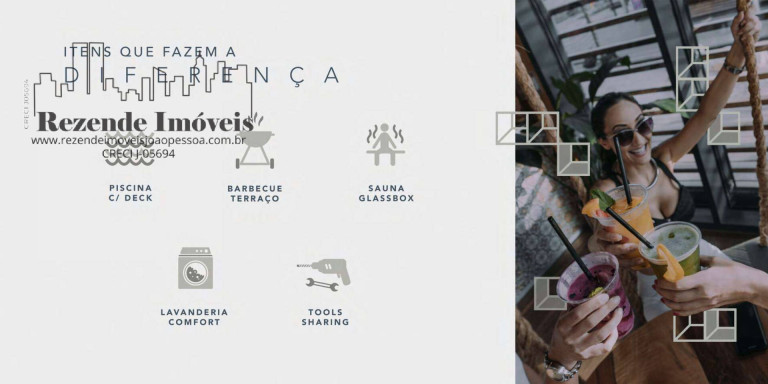 Imagem Loft com 1 Quarto à Venda, 45 m² em Manaíra - João Pessoa
