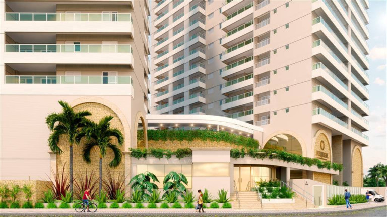 Apartamento com 2 Quartos à Venda, 88 m² em Caiçara - Praia Grande