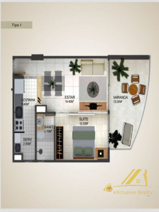 Imagem Apartamento com 1 Quarto à Venda, 51 m² em Barra - Salvador