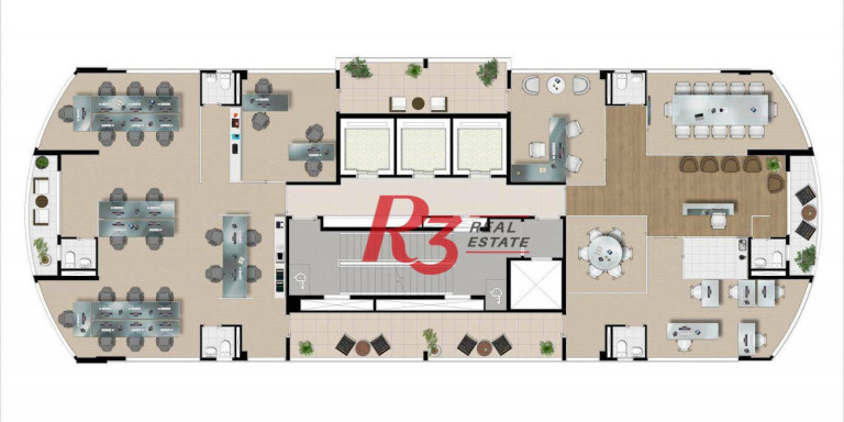 Imagem Sala Comercial à Venda, 35 m² em Ponta Da Praia - Santos