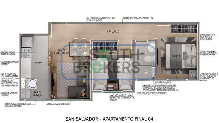 Imagem Apartamento com 2 Quartos à Venda, em Cidade São Mateus - São Paulo Imagem Apartamento com 2 Quartos à Venda, em Cidade São Mateus - São Paulo