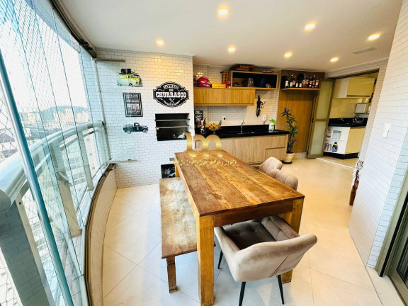 Imagem Apartamento com 3 Quartos à Venda, 118 m² em Canto Do Forte - Praia Grande