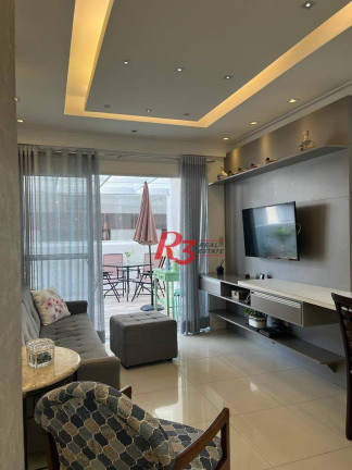 Apartamento com 1 Quarto à Venda, 87 m² em Ponta Da Praia - Santos