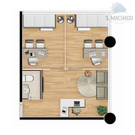 Imagem Imóvel Comercial à Venda, 37 m² em Centro - Santo André