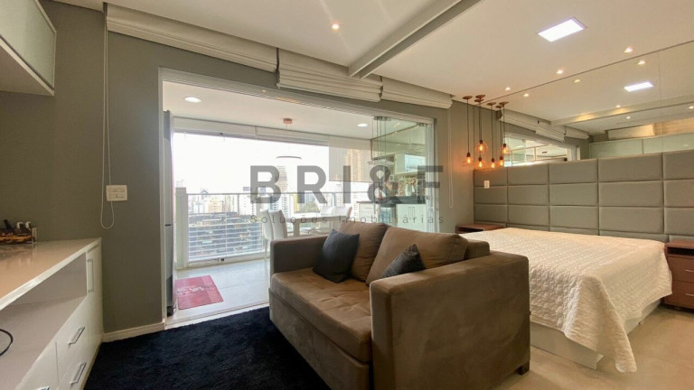 Imagem Apartamento com 1 Quarto à Venda, 40 m² em Brooklin - São Paulo Imagem Apartamento com 1 Quarto à Venda, 40 m² em Brooklin - São Paulo