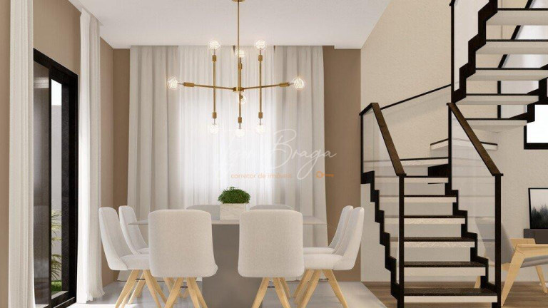Imagem Casa com 3 Quartos à Venda, 124 m² em Portão - Curitiba Imagem Casa com 3 Quartos à Venda, 124 m² em Portão - Curitiba