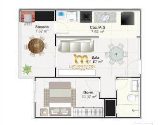 Imagem Apartamento com 2 Quartos à Venda, 63 m² em Mirim - Praia Grande