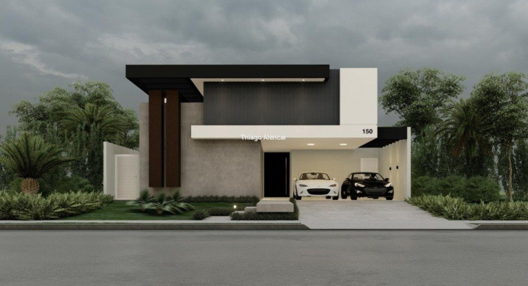 Casa de Condomínio com 3 Quartos à Venda, 390 m² em Residencial Alphaville Iii - Campo Grande