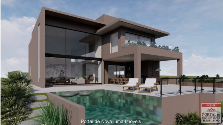 Imagem Casa com 4 Quartos à Venda, 393 m² em Quintas Do Sol - Nova Lima