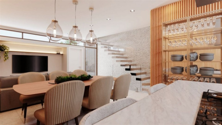Imagem Casa de Condomínio com 3 Quartos à Venda, 187 m² em Mercês - Curitiba Imagem Casa de Condomínio com 3 Quartos à Venda, 187 m² em Mercês - Curitiba